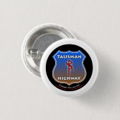 RuneQueen's Talisman Snelweg Ronde Button 3,2 Cm (Voorkant /achterkant)
