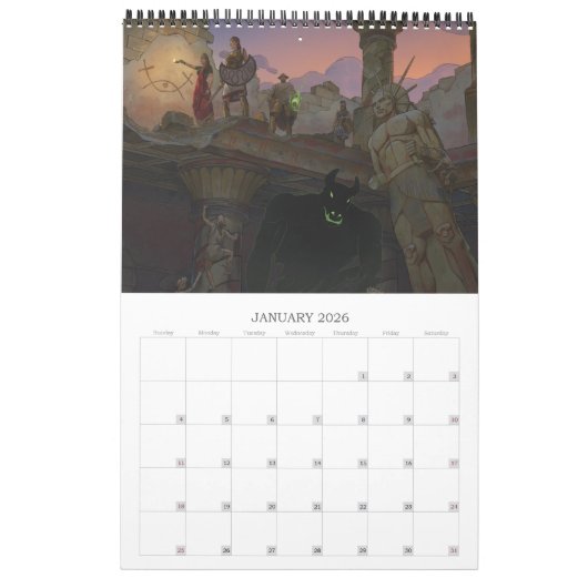 RuneQuest-agenda Kalender (Jan 2026)