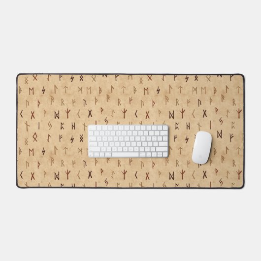 Runes Desk Mat (Keyboard & Muis)