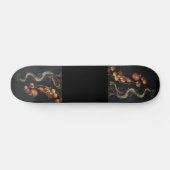 Runes Fehu Darkness Gouden Aura Magisch Mysterie W Persoonlijk Skateboard (Horizontaal)
