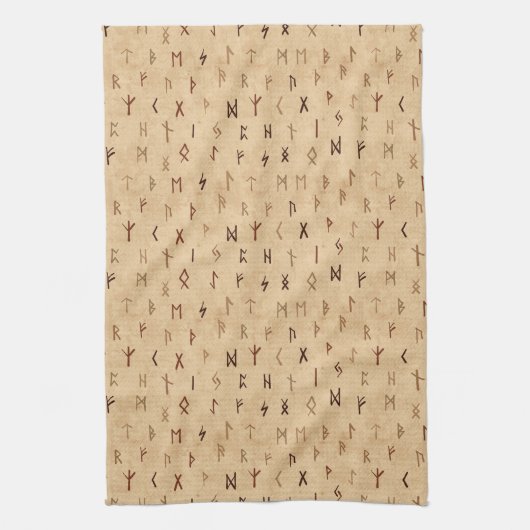 Runes Kitchen Towel Theedoek (Verticaal)