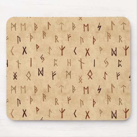 Runes Mousepad Muismat (Voorkant)