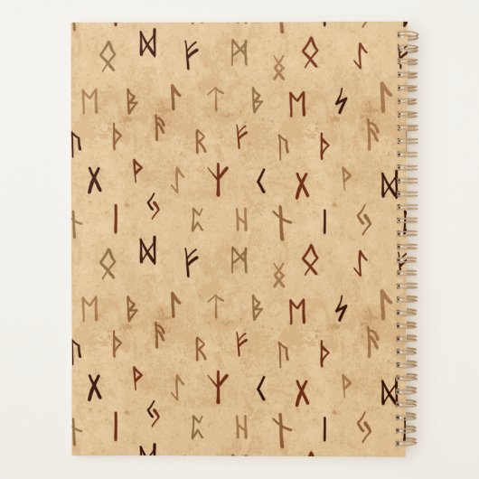 Runes Planner (Achterkant)