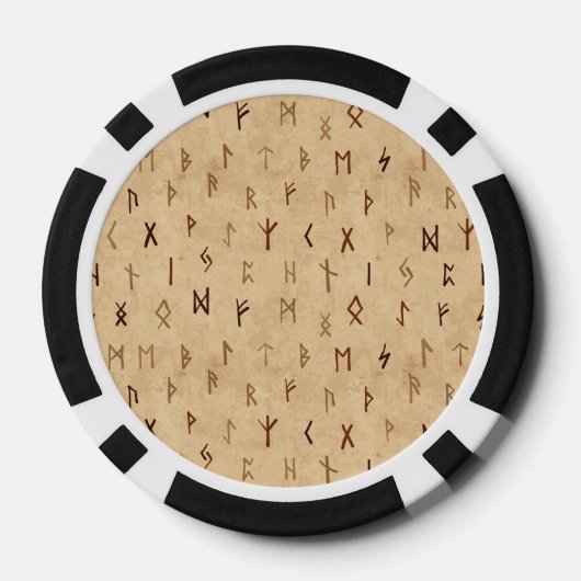 Runes Poker Chips (Achterkant)