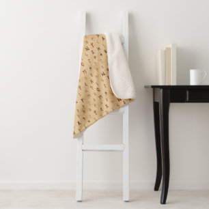 Runes Sherpa Blanket Deken