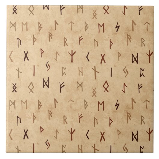 Runes Tegel Tegeltje (Voorkant)