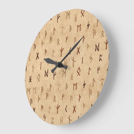Runes Wall Clock Grote Klok (Hoek)