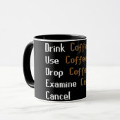 Runescape Coffee Mug – Gamer Gift, Tea & Coffee Mok (Voorkant links)