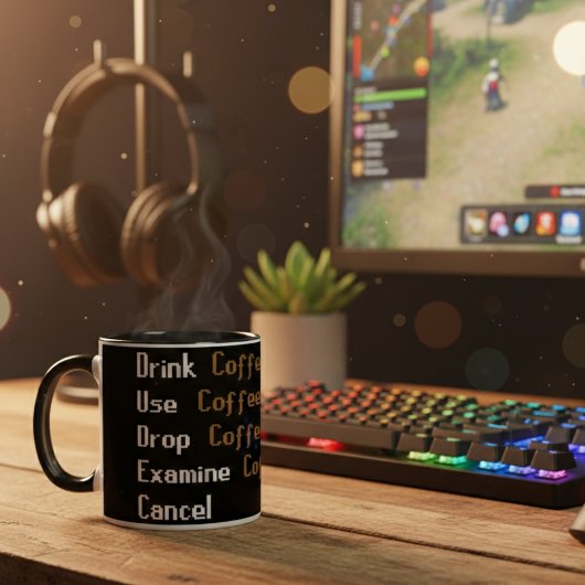 Runescape Coffee Mug – Gamer Gift, Tea & Coffee Mok