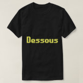 Runescape Old School Dessous T-shirt (Design voorkant)