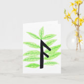 Runic Card Kaart (Gele Bloem)