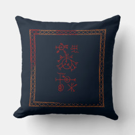 Runic Pillow om iemand te laten slapen Kussen