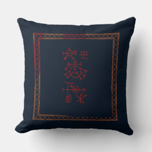 Runic Pillow om iemand te laten slapen Kussen