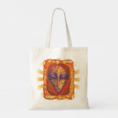 Runic Rode Alien boodschappentas Tote Bag (Achterkant)
