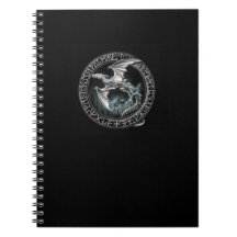 Runic Silver Dragon-laptop
