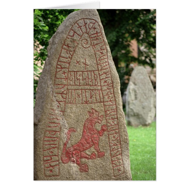 Runic stone (Voorkant)