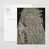 Runic stone briefkaart (Voorkant / Achterkant)