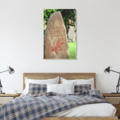 Runic stone canvas afdruk (Insitu (Slaapkamer))