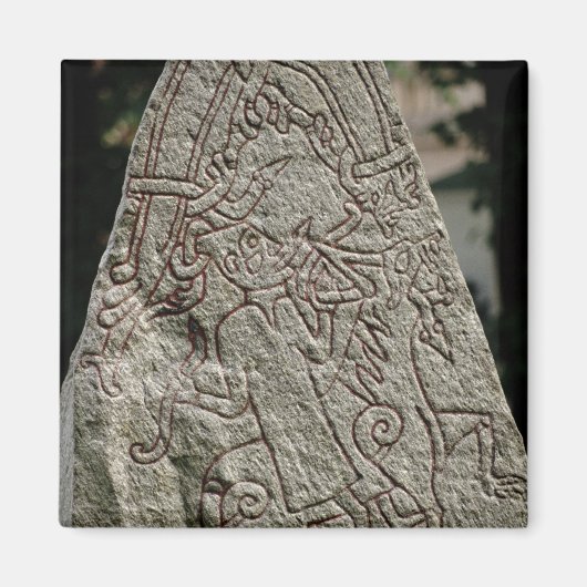 Runic stone magneet (Voorkant)