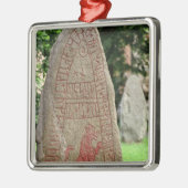 Runic stone metalen ornament (Links)