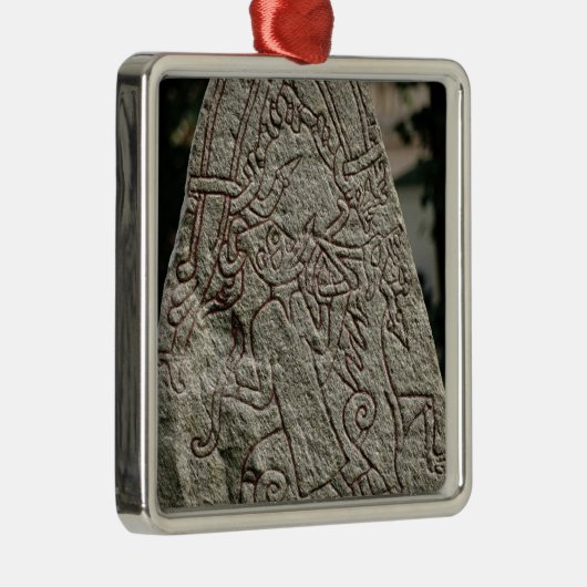 Runic stone metalen ornament (Rechts)