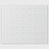 Runic Symbol White Wrapping Paper Cadeaupapier (Vlak)
