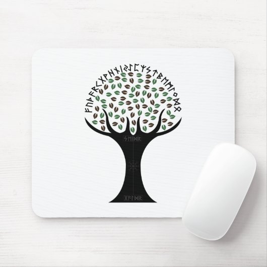 Runic Tree Muismat (Met muis)