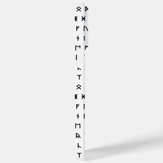 Runisch alfabet [Futhorc] Case-Mate iPhone Case (Achterkant / Rechts)