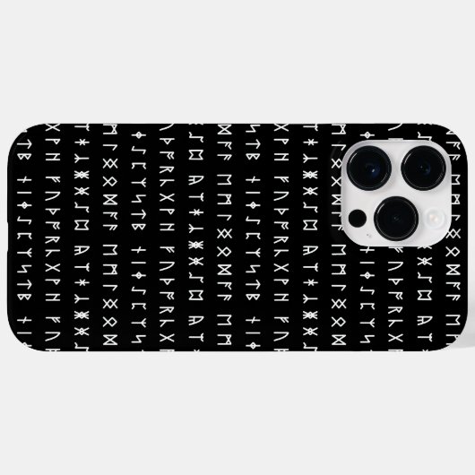 Runisch alfabet [Futhorc] Case-Mate iPhone Case (Achterkant (horizontaal))