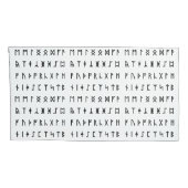 Runisch alfabet [Futhorc] Kussensloop (Achterkant-Rechts)