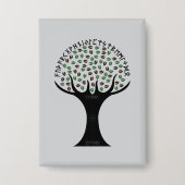 Runische Boom Knoppen Button (Voorkant)