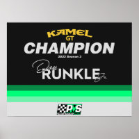 Runkle Kamel GT Championship Poster