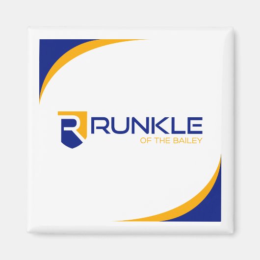 Runkle van de Bailey koelkastmagneet Magneet (Voorkant)