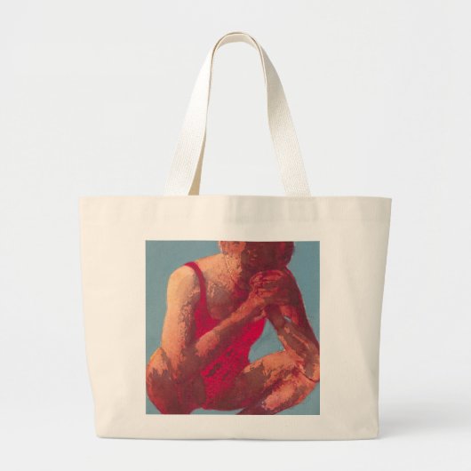 Runner 2011 grote tote bag (Voorkant)