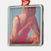Runner 2011 metalen ornament (Links)