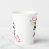 Runner 26.2 Marathon kerstfeestdagen Cups Papieren Bekers (Rechts)