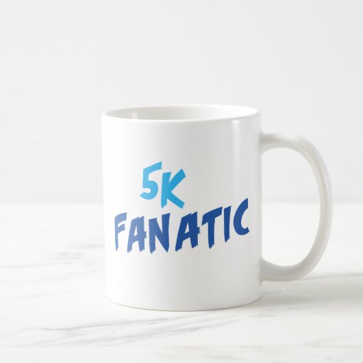 Runner 5k Fanatic Funny 3.1 Mile-themed Mok (Rechts)