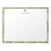 Runner. Aangepast Notitieblok (Voorkant)