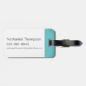 RUNNER™ BEEP BEEP!™ Halftone Bagagelabel (Achterkant horizontaal)