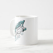 RUNNER™ BEEP BEEP!™ Halftone Koffiemok (Voorkant links)