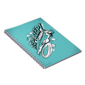 RUNNER™ BEEP BEEP!™ Halftone Notitieboek (Rechterzijde)