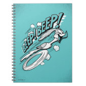 RUNNER™ BEEP BEEP!™ Halftone Notitieboek (Voorkant)
