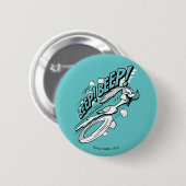 RUNNER™ BEEP BEEP!™ Halftone Ronde Button 5,7 Cm (Voorkant /achterkant)