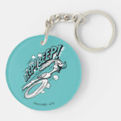 RUNNER™ BEEP BEEP!™ Halftone Sleutelhanger (Achterkant)