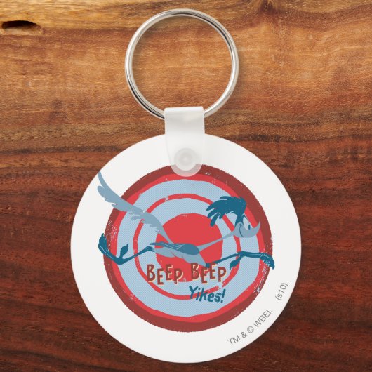 RUNNER™ BEEP BEEP!™ Yikes! Sleutelhanger (Voorkant)