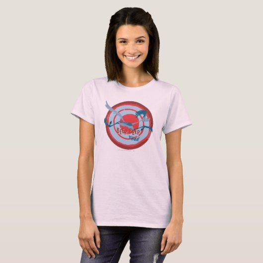 RUNNER™ BEEP BEEP!™ Yikes! T-shirt (Voorkant volledig)