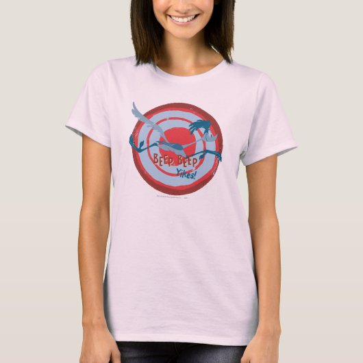RUNNER™ BEEP BEEP!™ Yikes! T-shirt (Voorkant)
