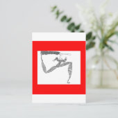 runner briefkaart (Staand voorkant)