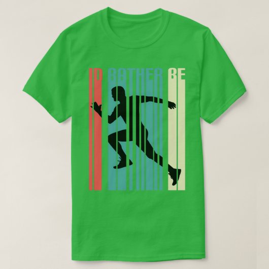 Runner Cadeauidentiteitskaart in plaats van het ru T-shirt (Design voorkant)