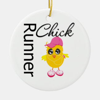 Runner Chick Keramisch Ornament
